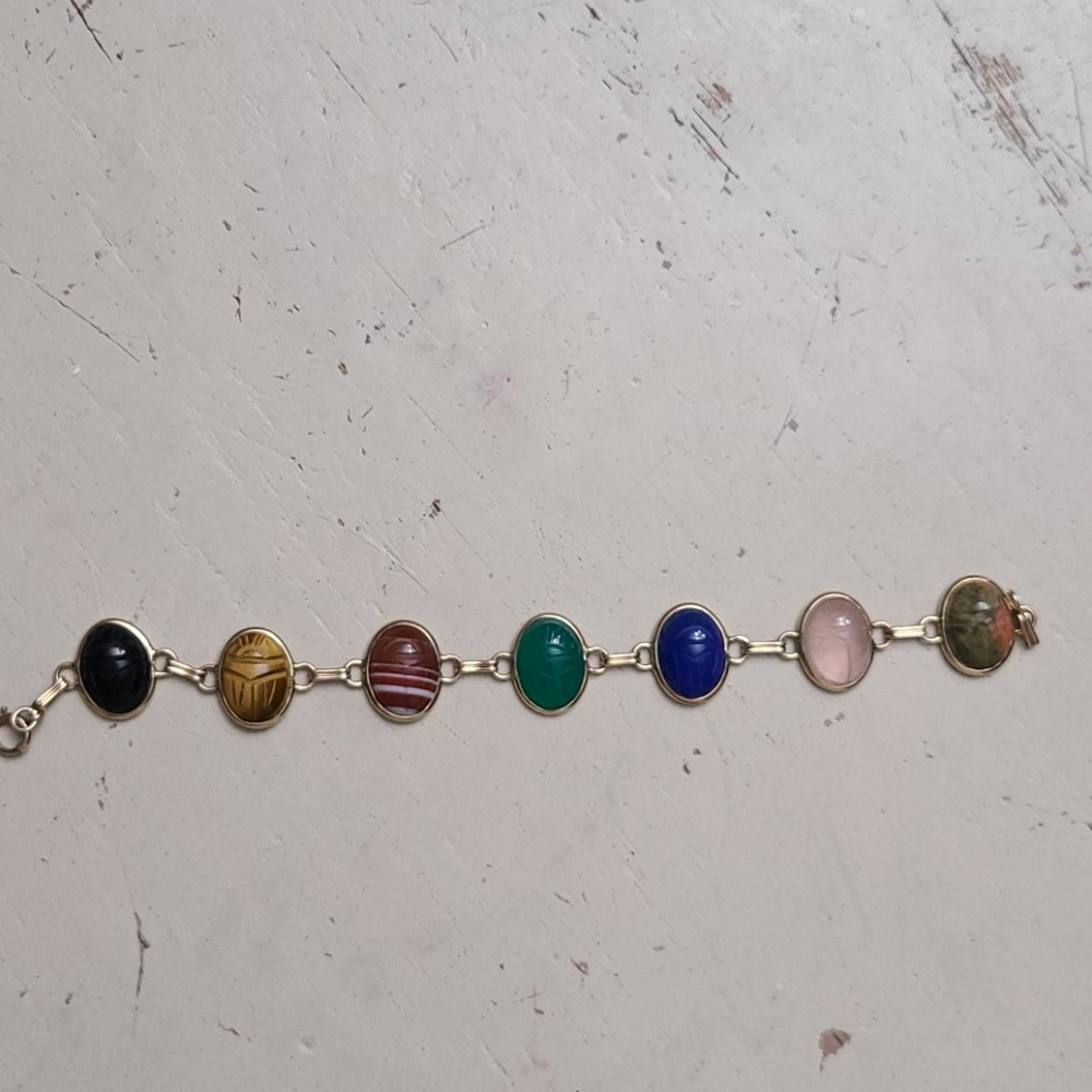 Scarab bracelet